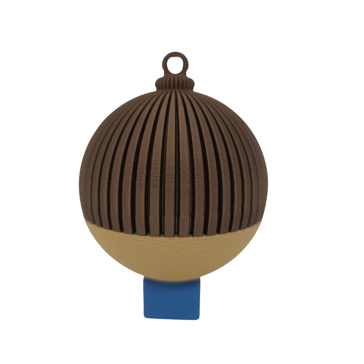 Boule de Noël Design et Graphique (70 mm) – Fabrication Artisanale