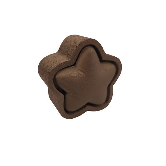 Clicker Anti-Stress Étoile Tactile – Fidget Ludique