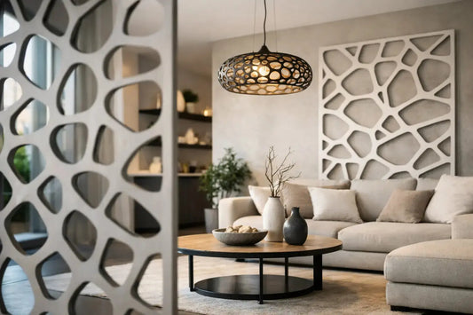 Décoration Voronoi design intérieur
