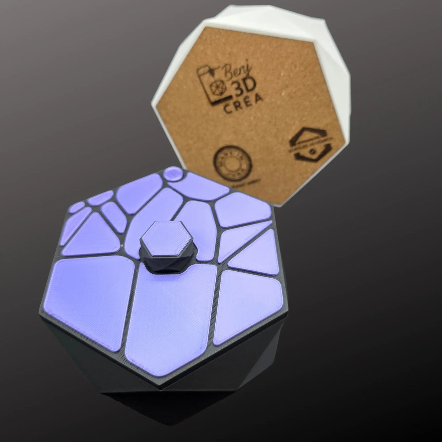 Écrin Voronoi — Sculpture de Rangement