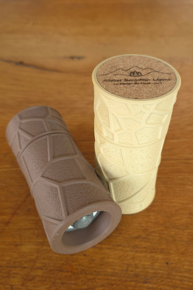 Moulin à Poivre et Sel Design "Lépinette" - Artisanal Jura