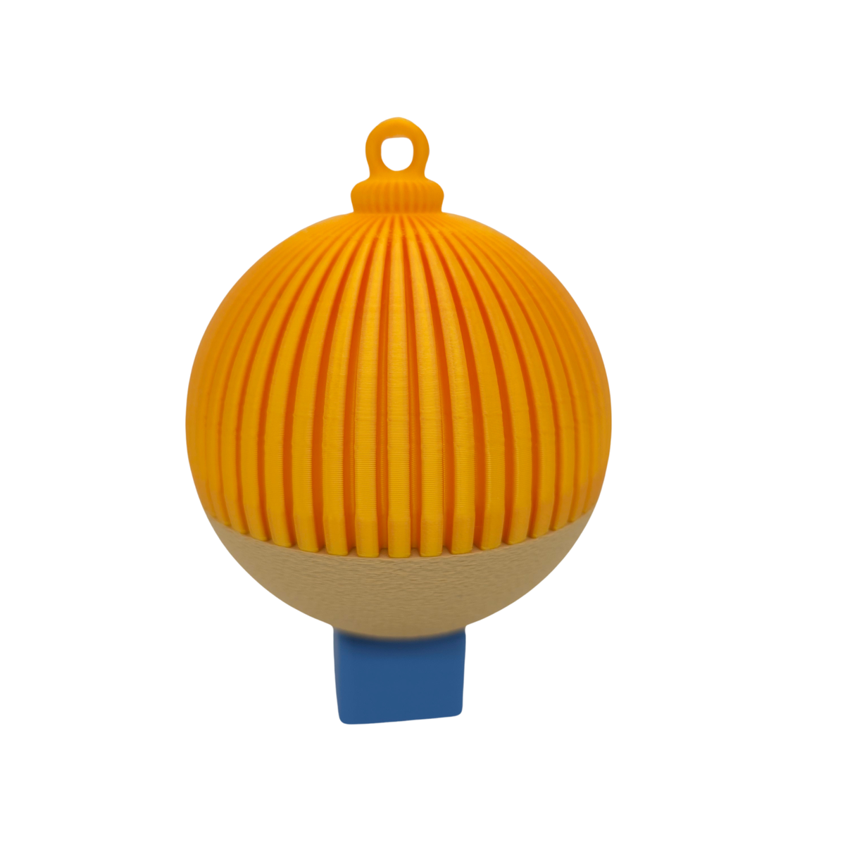 Boule de Noël Design et Graphique (70 mm) – Fabrication Artisanale