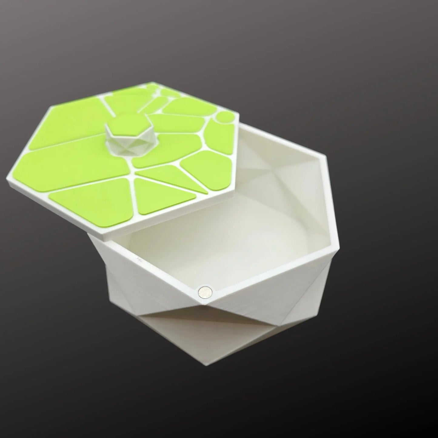 Écrin Voronoi — Sculpture de Rangement