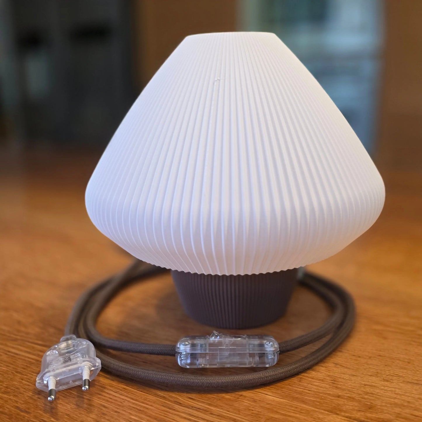 Lampe Mushroom — Collection Plissé