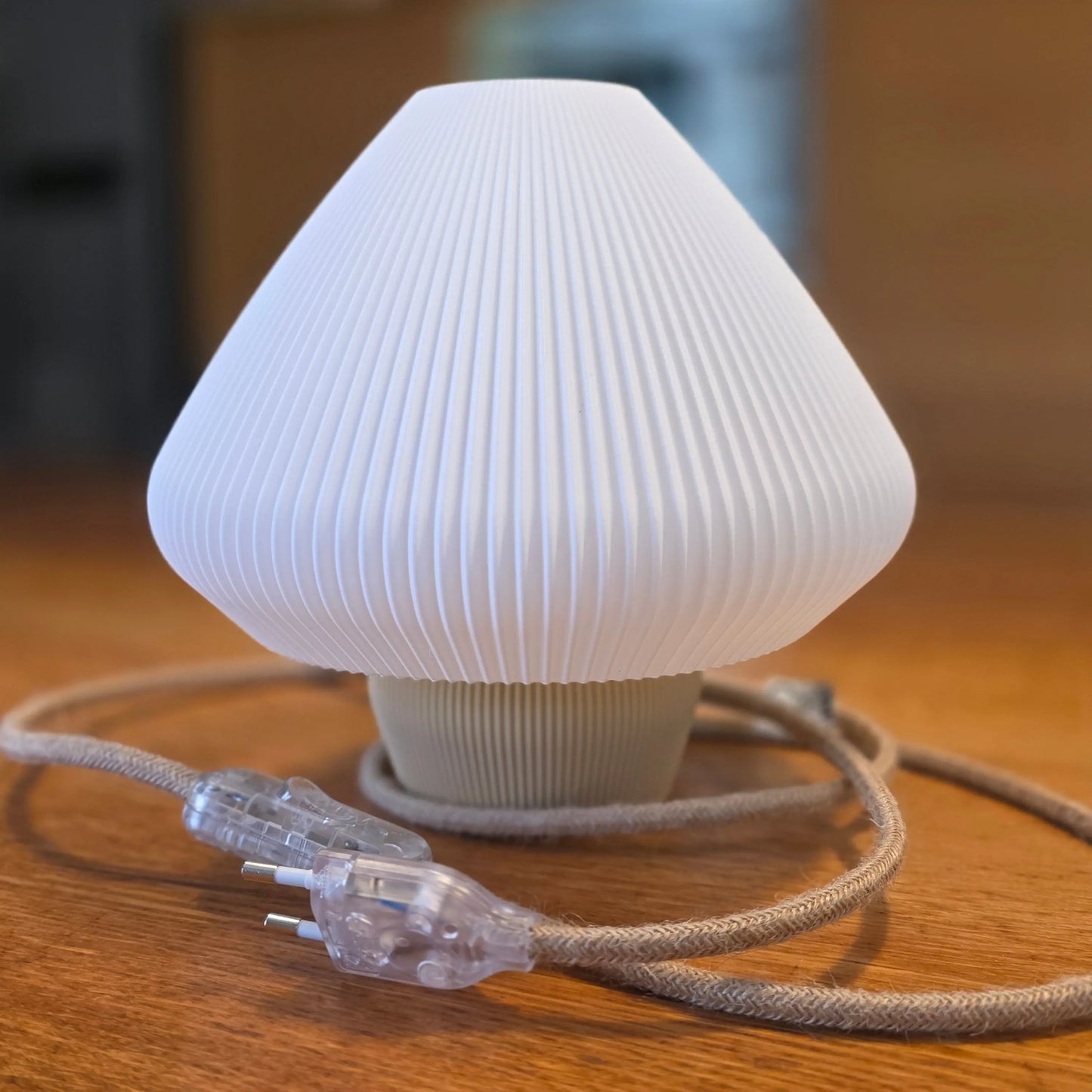 Lampe Mushroom — Collection Plissé