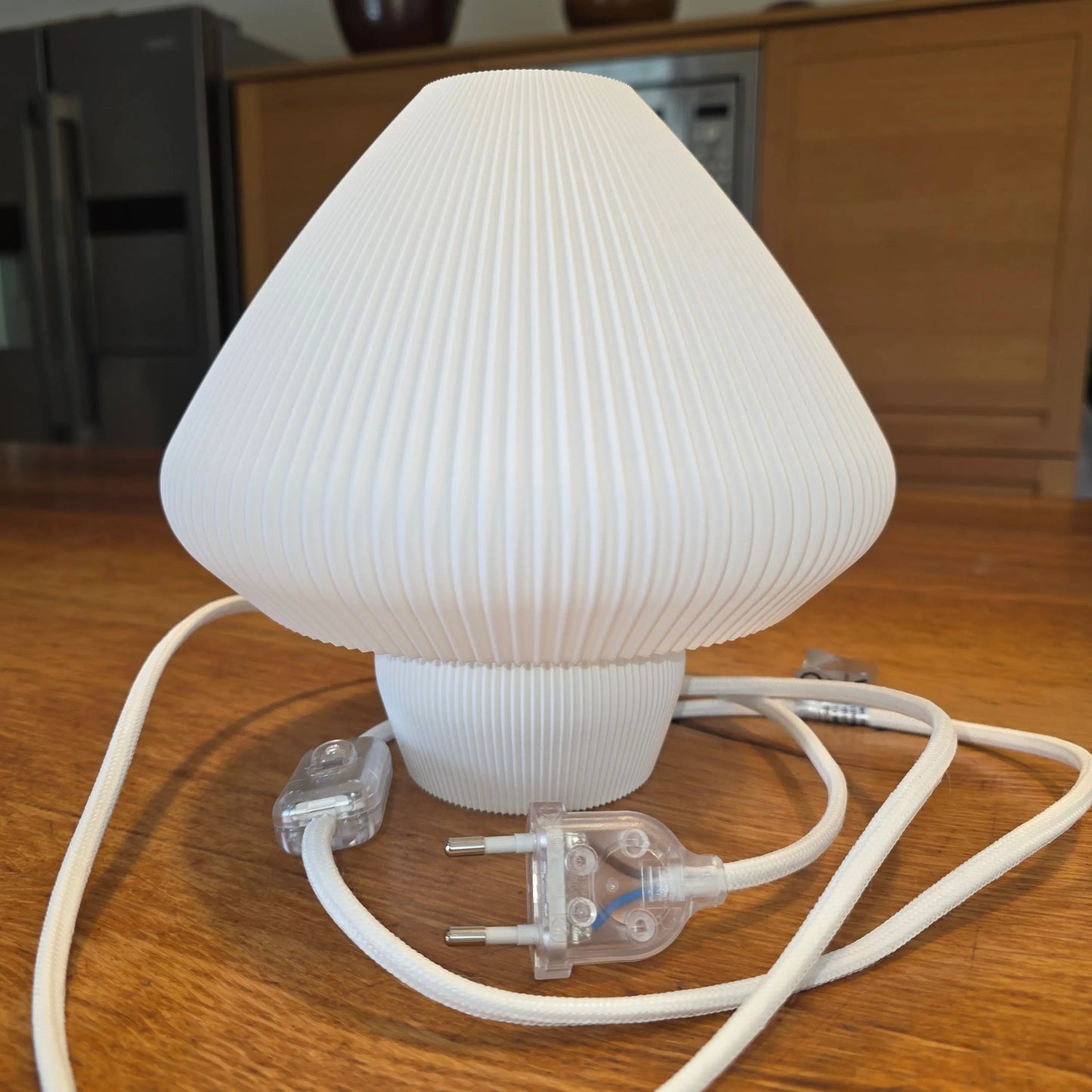 Lampe Mushroom — Collection Plissé
