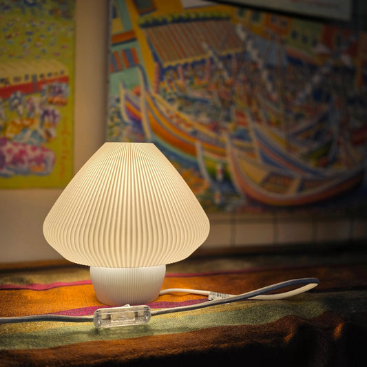 Lampe Mushroom — Collection Plissé