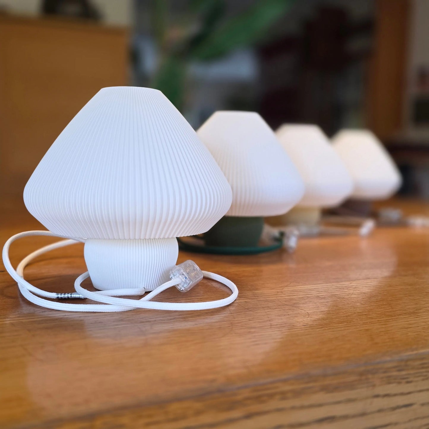 Lampe Mushroom — Collection Plissé