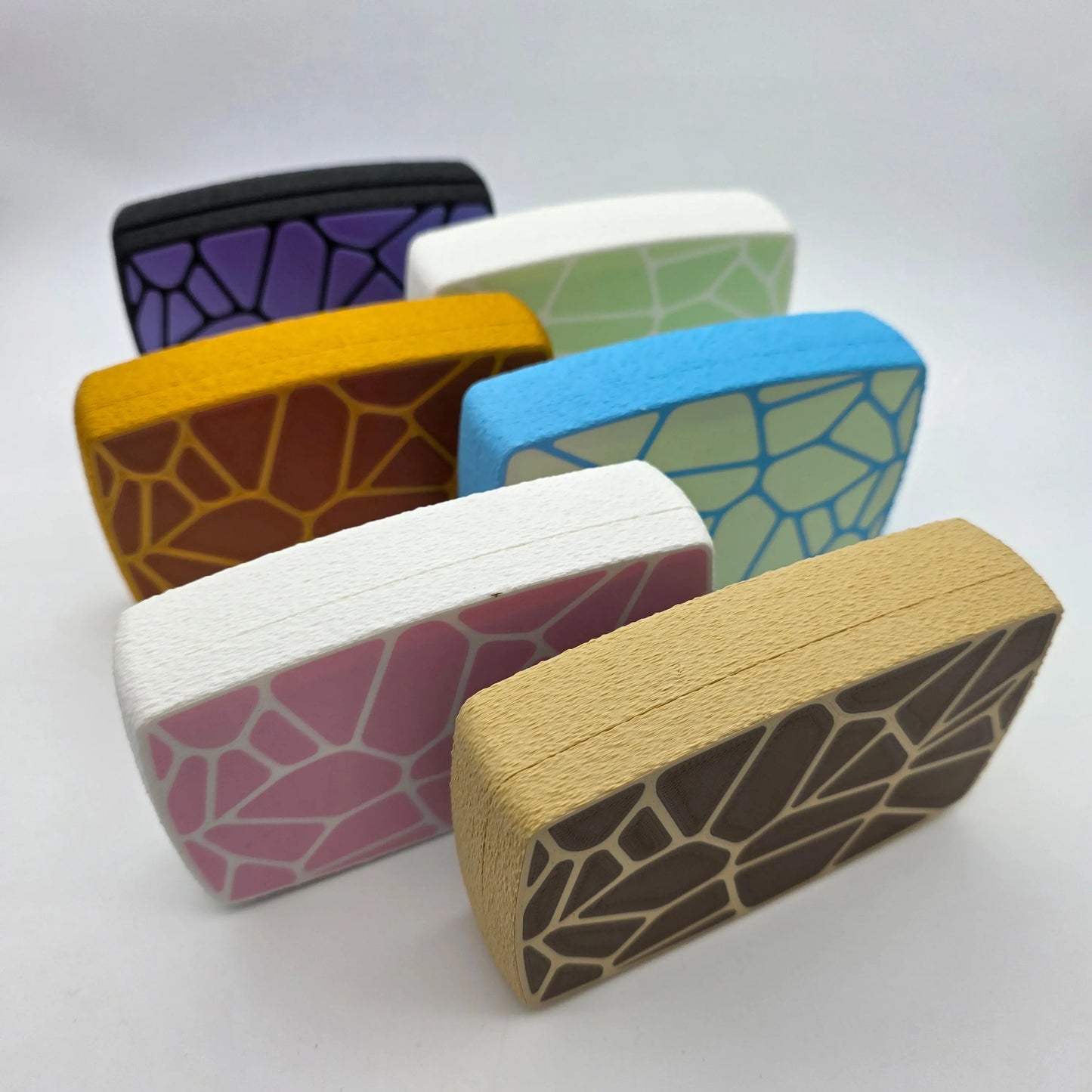 Boîte à savon Design Voronoi Nomade - Artisanal Biosourcé Jura