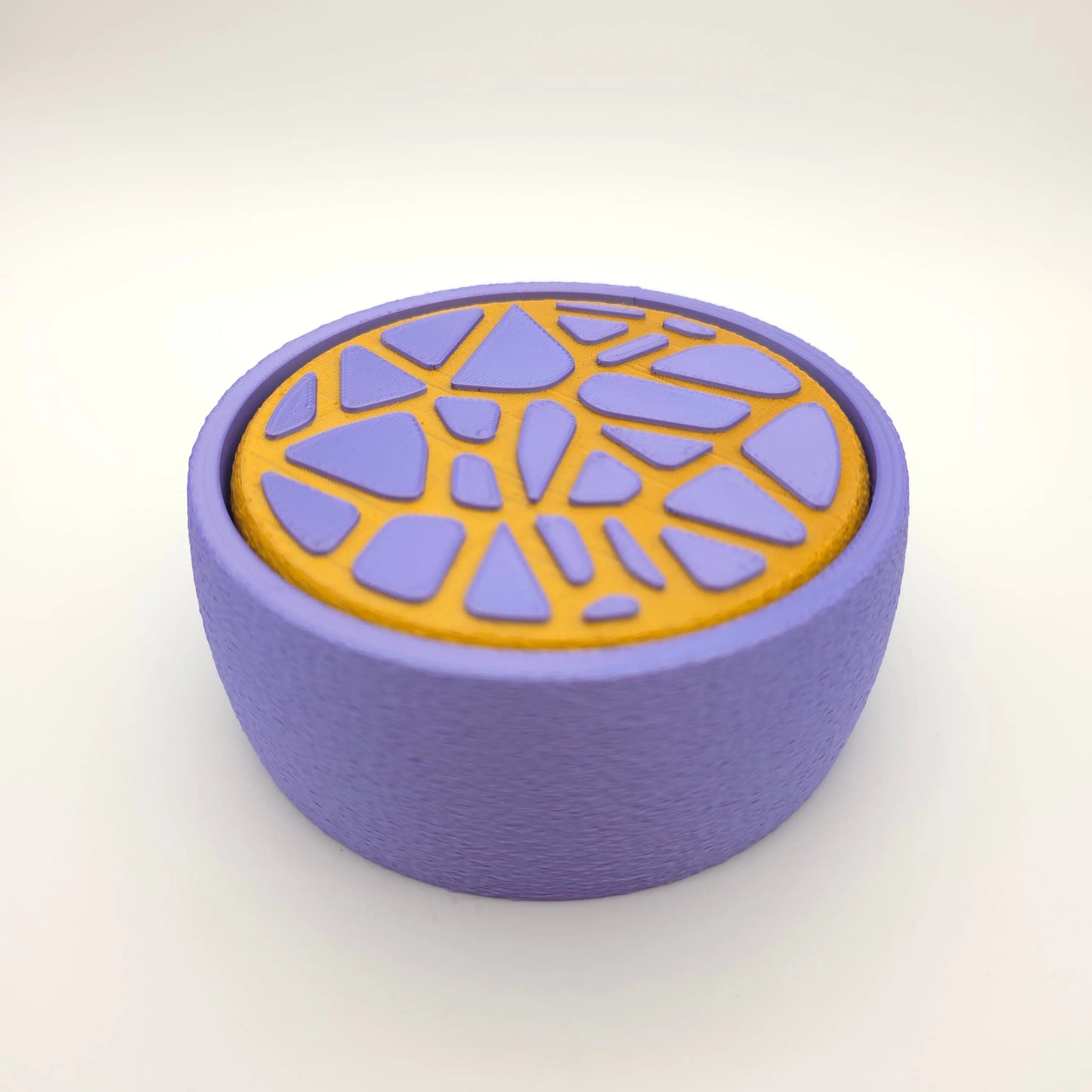 Dessous de Verre Design Voronoi x4 - Set Artisanal Jura