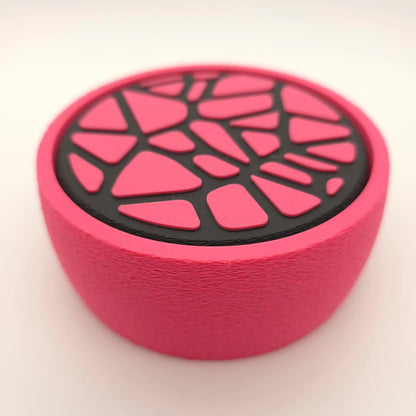 Dessous de Verre Design Voronoi x4 - Set Artisanal Jura
