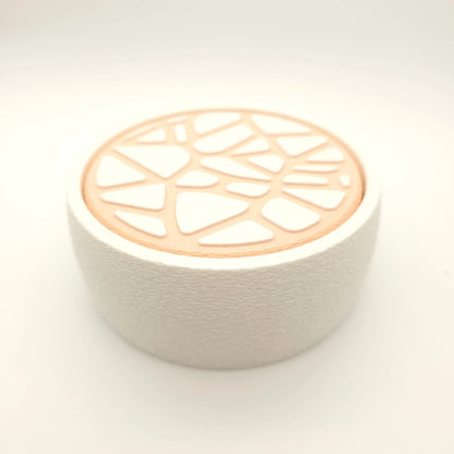 Dessous de Verre Design Voronoi x4 - Set Artisanal Jura