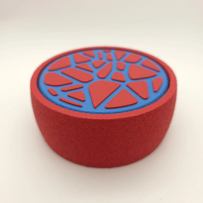 Dessous de Verre Design Voronoi x4 - Set Artisanal Jura