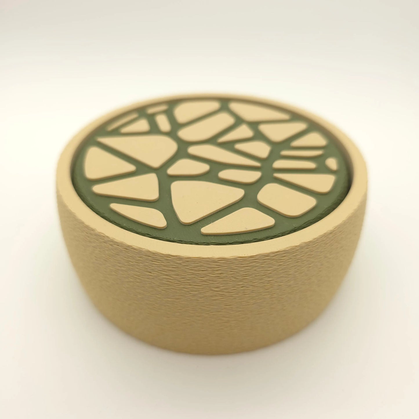 Dessous de Verre Design Voronoi x4 - Set Artisanal Jura