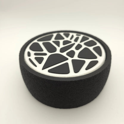 Dessous de Verre Design Voronoi x4 - Set Artisanal Jura