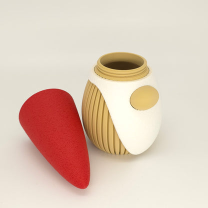 Gnome de Noël Boîte Secrète – Décoration & Rangement en Impression 3D | Atelier Benjamin Lépine