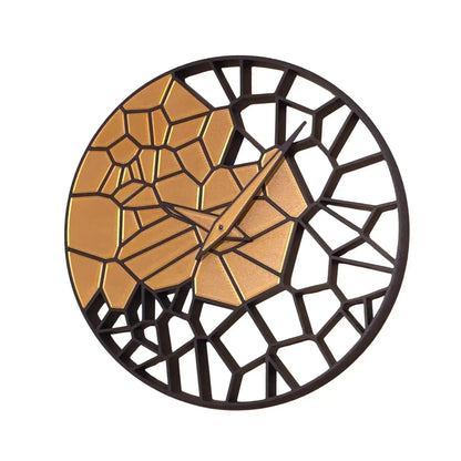 Horloge Murale "L'Éclat" Personnalisable – Créez votre Duo de Couleurs – Impression 3D Jura BEN-J-3DCREA