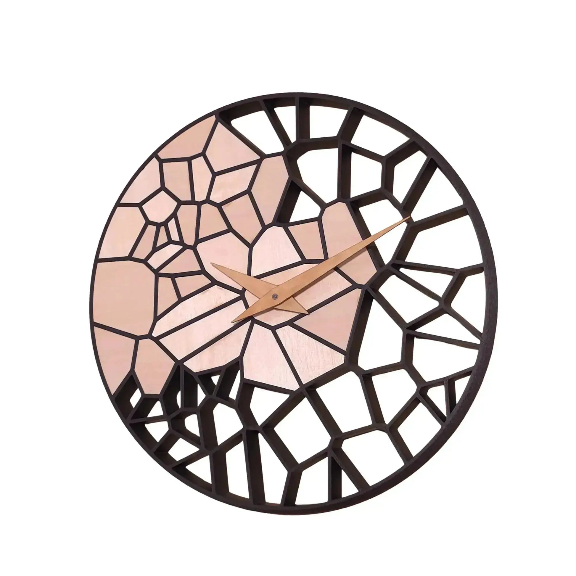 Horloge Murale "L'Éclat" Personnalisable – Créez votre Duo de Couleurs – Impression 3D Jura BEN-J-3DCREA