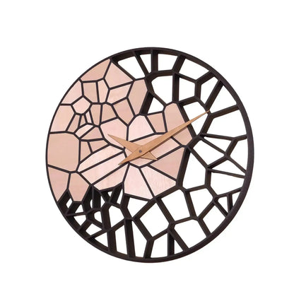 Horloge Murale "L'Éclat" Personnalisable – Créez votre Duo de Couleurs – Impression 3D Jura BEN-J-3DCREA