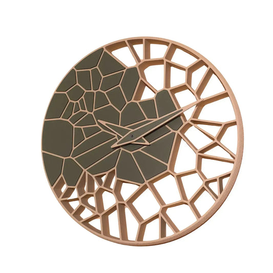 Horloge Murale "L'Éclat" Personnalisable – Créez votre Duo de Couleurs – Impression 3D Jura BEN-J-3DCREA